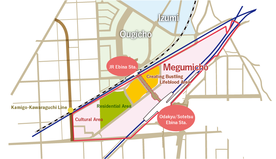 Megumi area map